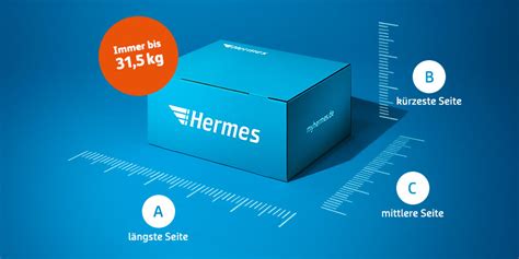 hermes paket größe m